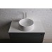 Раковина на столешницу VOLLE Solid surface ø420x150mm, каменная, 13-40-468
