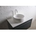Раковина на столешницу VOLLE Solid surface ø420x150mm, каменная, 13-40-468