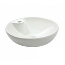 Раковина накладная Newarc Countertop d-45 см белая с отверстием для смесителя  5010BT