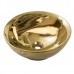 Раковина накладная Newarc Newart countertop d-42 см золотая 5010G