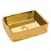 Раковина накладная Newarc Silver countertop 49х38 см золотая  5011G