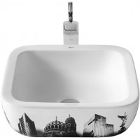 Раковина накладная Roca URBAN, 40 см, без отверстия