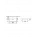 Раковина Newarc Countertop 60x45 см черная 5022B