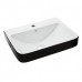Раковина Newarc Countertop 60x46 см черно-белая 5014BW