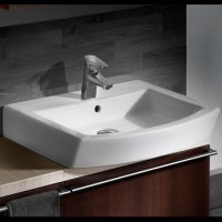 Раковина подвесная / накладная Roca HALL 55 см с отверстием