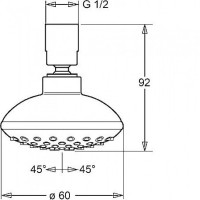 Ручной душ HANSA 44640100