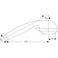 Ручной душ Hansgrohe Croma 28573000