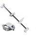 Штанга душевая VOLLE NEMO 15146100 L-67см (мыльница+1-режимный душ+шланг 1,5м)
