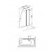 Шторы для ванны Aquaform  DЕLI  170-06975P