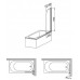 Шторы для ванны Aquaform MODERN 1  170-06990P