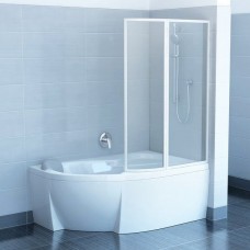 Шторы для ванны Ravak VSK2 ROSA - 160 R Transparent