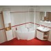 Шторы для ванны Ravak VSK2 ROSA - 160 R Transparent