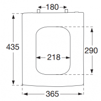 Сиденье для с унитаза VILLEROY & BOCH  MOMENTO SoftClose 9M17S1R1