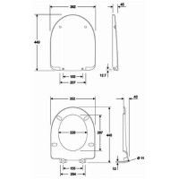 Сиденье для унитаза Kolo NOVA PRO, Duroplast, soft-close