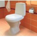 Сиденье с крышкой для унитазов Jika BALTIC / OLYMP, Duroplast, антибактериальное, хромированные крепления