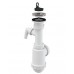 Сифон Alcaplast A441P-DN50/40 для мойки с нержавеющей решёткой d70