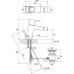Смеситель для биде Ravak 10* TD 055.00 X070067