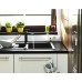 Смеситель для кухни KLUDI Zenta  389738675  черный/хром