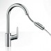 Смеситель для кухни однорычажный  с выдвижным душем Hansgrohe Focus 31815000