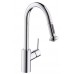 Смеситель для кухни однорычажный  с выдвижным изливом Hansgrohe Focus, 14877000