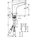 Смеситель для раковины бесконтактный Hansgrohe Focus 31172000