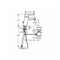 Смеситель для раковины Oras Twista 3804F