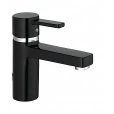 Смеситель для умывальника,   KLUDI  Zenta XL черный/хром,382608675