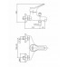 Смеситель для ванны Bianchi DELTA VSCDLT 2004SK CRM