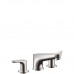 Смеситель для ванны двухвентильный на 3 отверстия Hansgrohe Focus 31935000