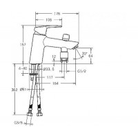 Смеситель для ванны HANSA POLO 52392273