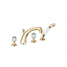 Смеситель для ванны на борт четырехсекционный  KLUDI ADLON  5152445G4