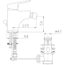 Смеситель FerroSmile BSM6  для биде