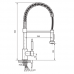 Смеситель кухонный KOLLER POOL Design Plus, DS0700