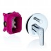 Смеситель скрытого монтажа с переключателем для R-box Ravak Rosa RS 065.00 X070050