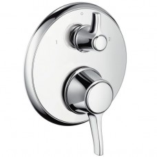 Смеситель-термостат Hansgrohe Ecostat  Classic  с запорным/ переключающим вентилем 15753000