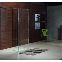Стенка для душа VOLLE WALK-IN 400*1900 мм, прозрачная, безопасное стекло 18-07-40