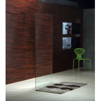 Стенка для душа VOLLE WALK-IN 1000*1900 мм, прозрачная, безопасное стекло 18-08-100