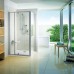 Стенка для душеой кабинки Ravak PIVOT PPS-80 Transparent, профиль сатин, стекло