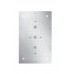 Тропический душ HANSGROHE Raindance Rainmaker с подсветкой 28418000 хром