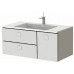 Тумба Botticelli Rimini Rm-100-1 белая с умывальником Marlen-100