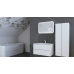 Тумба Botticelli Rimini Rm-80 белая с умывальником Marlen-80