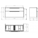Тумба для раковины Kolo TRAFFIC 116,8x62,5 см, белый глянец