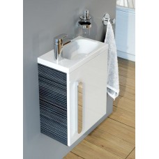 Тумба для раковины Ravak SD CHROME 400, 40 см, без дверц, оникс