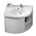 Тумба для раковины Ravak SDU ROSA Comfort, 78 см, белая, левая
