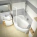 Тумба для раковины Ravak SDU ROSA Comfort, 78 см, белая, левая
