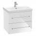 Тумба для раковины Villeroy & Boch Avento подвесная квадратная 56.7х44.7х52 белый глянец A88900B4