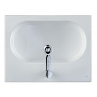 Тумба Kolo TWINS + раковина TWINS (L51151), белый глянец / дуб arava
