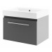 Тумба под умывальник Aquaform DECORA 70 0401-542011 антрацит