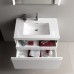 Тумба с раковиной LAUFEN PRO S 100 см Белый глянец 8179670001041+4835310964641