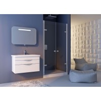 Тумба Ювента Prato Pr-65 белая с умывальником Atria-65